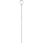 Sterling Silver 39x25 mm Cross Pendant